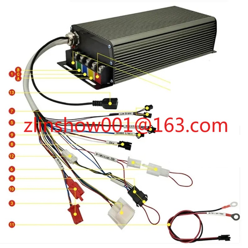 72V 100A 5000W Hall Sensor Sin - 72V 100A Sabvoton Controller review and price