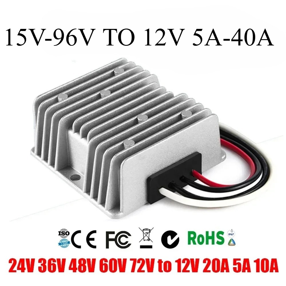 Buck 60V 60V-12V 5A-40A 24V 36 - 72V 15A Fast Charger review and price
