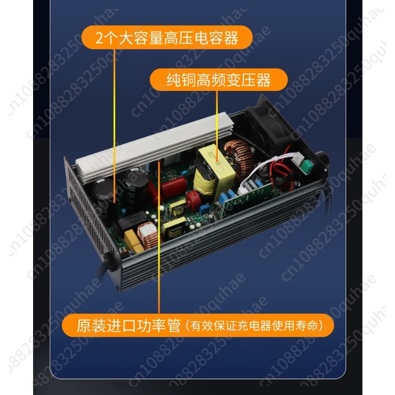 High Current Adjustable Charge - 72V 15A Fast Charger review and price
