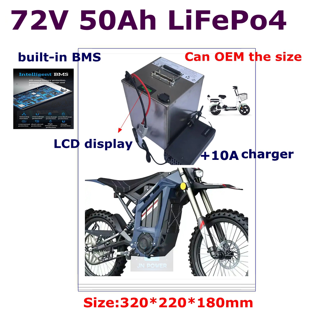 JN-24S 72V 50Ah lifepo4 lithiu - 72V 40Ah Lifepo4 Battery Pack review and price