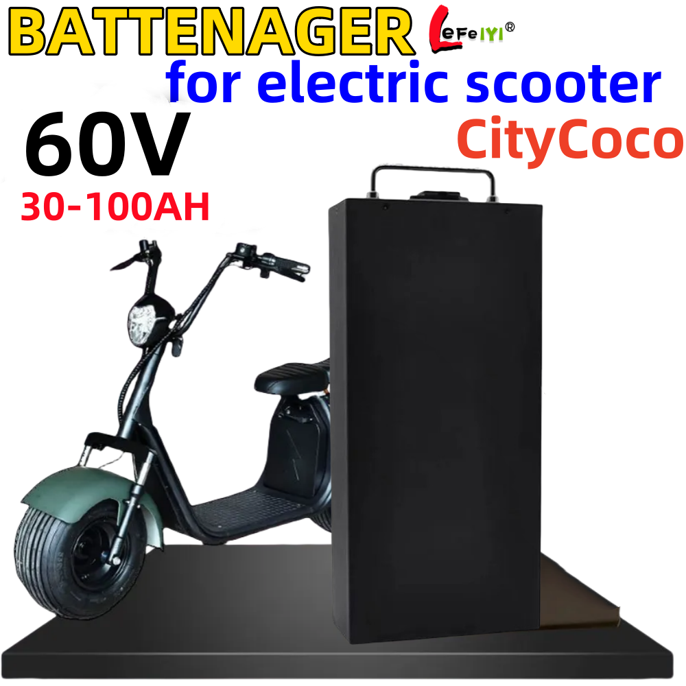 Harley Citycoco 60v 100Ah Elec - 60V 50Ah Electric Scooter Battery review and price