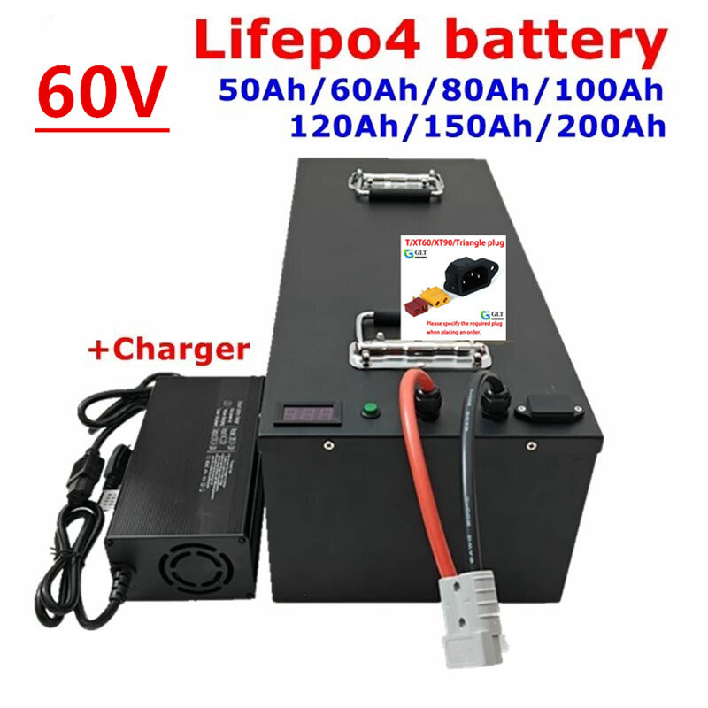 60V 50Ah 100Ah LiFePO4 Battery - 60V 50Ah Electric Scooter Battery review and price