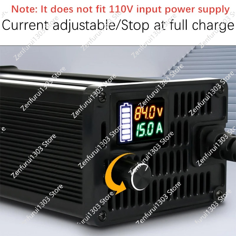 10A 15A 24V 48V 58.4V 72V 60V  - 72V 15A Fast Charger review and price