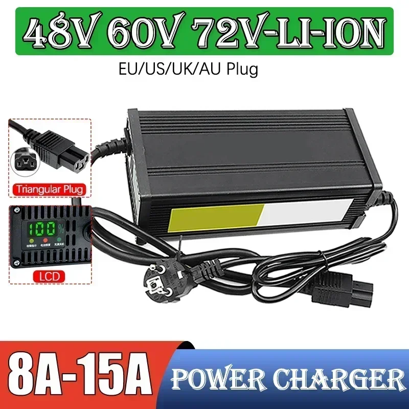 48V 60V 72V Electric Vehicle L - 72V 15A Fast Charger review and price