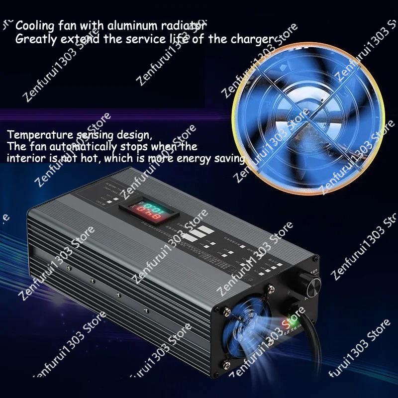 1A - 15A 36V 48V 58.4V 72V 60V - 72V 15A Fast Charger review and price